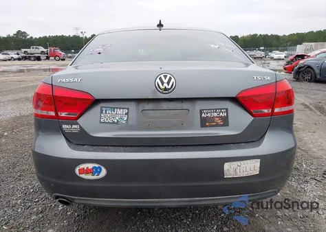 2015 Volkswagen Passat 1.8T Se из США, поврежденный, VIN 1VWBS7A37FC009853